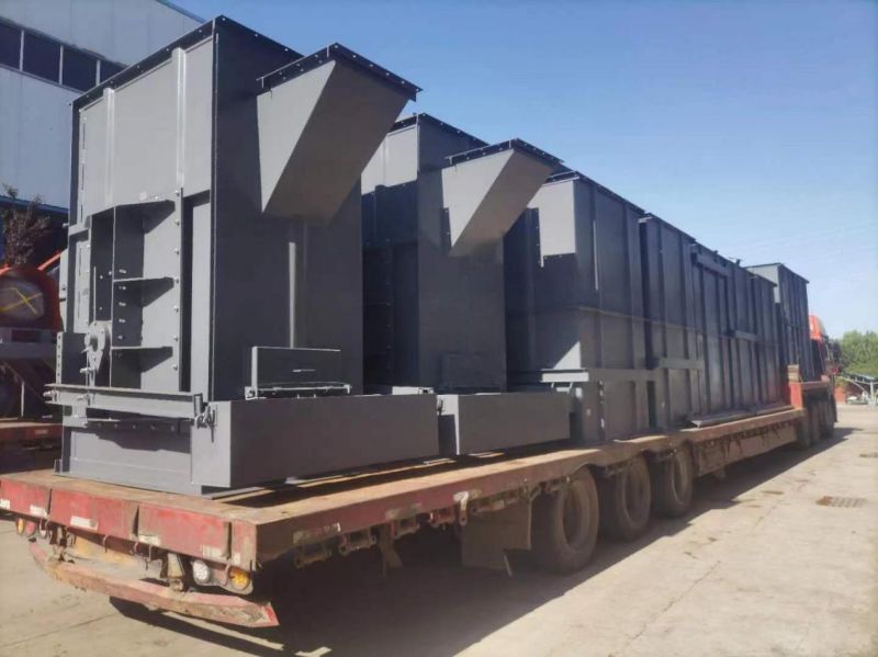 河南燁華 –NE板鏈提升機(jī)安裝中